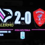 Palermo-Perugia 2-0
